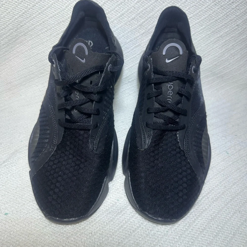 Nike Superrep Go Black iron Grey Sneakers with Silver Accents